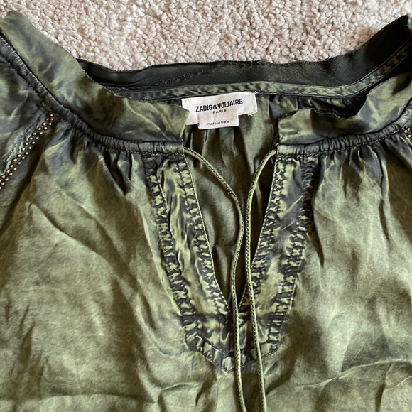 Zadig and Voltaire Theresa Blouse (XS) - Picture 4 of 9